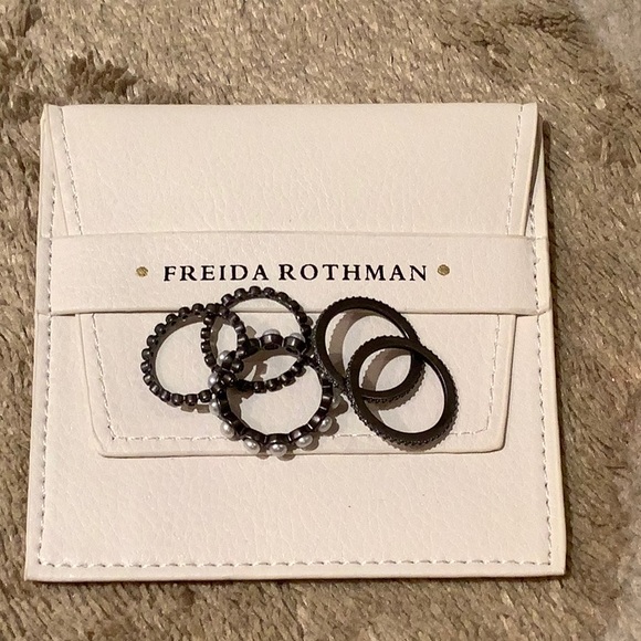 Freda Rothman 5 Stack Ring Set - Picture 3 of 7